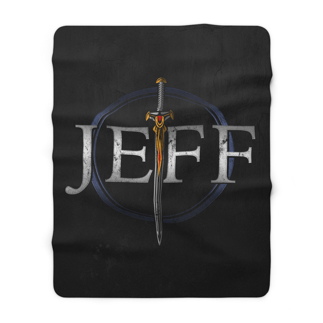 JPFC Sword Sherpa Fleece Blanket